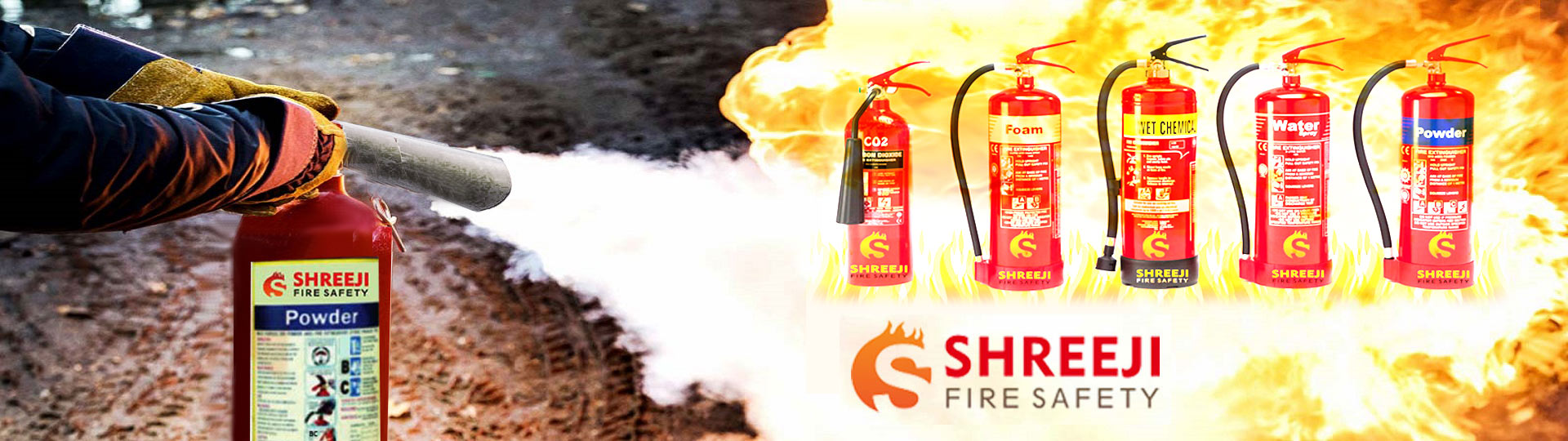 Shreeji Fire Safety Fire Extinguisher Installation Rajkot Gujarat India